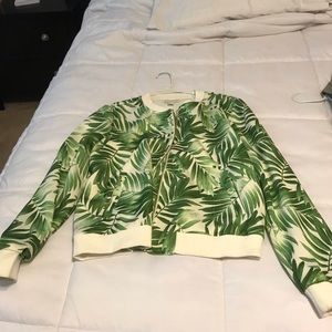Palm Print Jacket